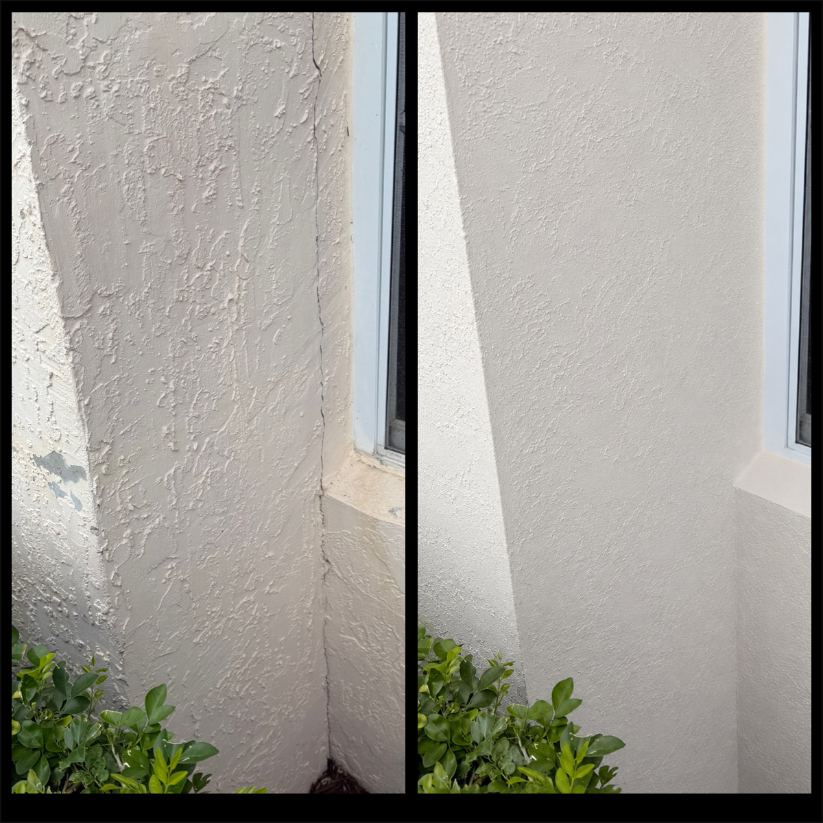 Tradition stucco texture matching repair by Seaview Painting and Stucco